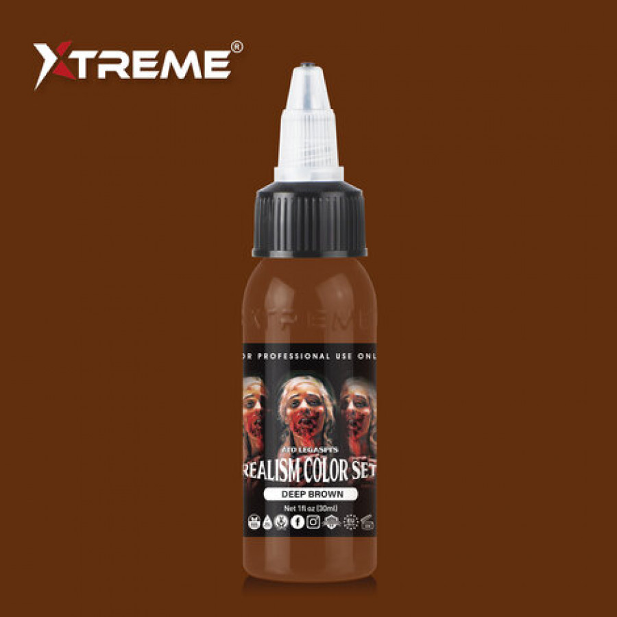 Тату краска Xtreme Ink Deep Brown - Ato Legaspi
