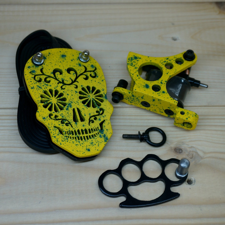 Тату набор MOSKIT STEEL Light Yellow