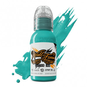 Краска World Famous Tattoo Ink Bahama Blue